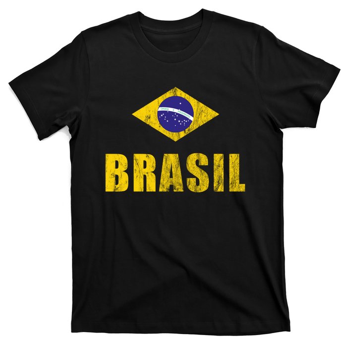 Brasil Brazilian Brazil Soccer Player Jersey Trikot Coach T-Shirt