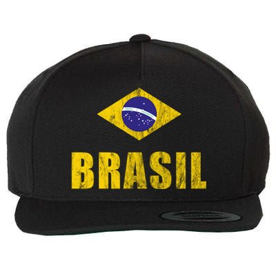 Brasil Brazilian Brazil Soccer Player Jersey Trikot Coach Wool Snapback Cap