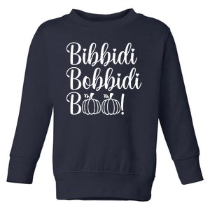 Bibbidi Bobbidi Boo Cute Halloween Toddler Sweatshirt