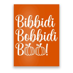 Bibbidi Bobbidi Boo Cute Halloween Poster