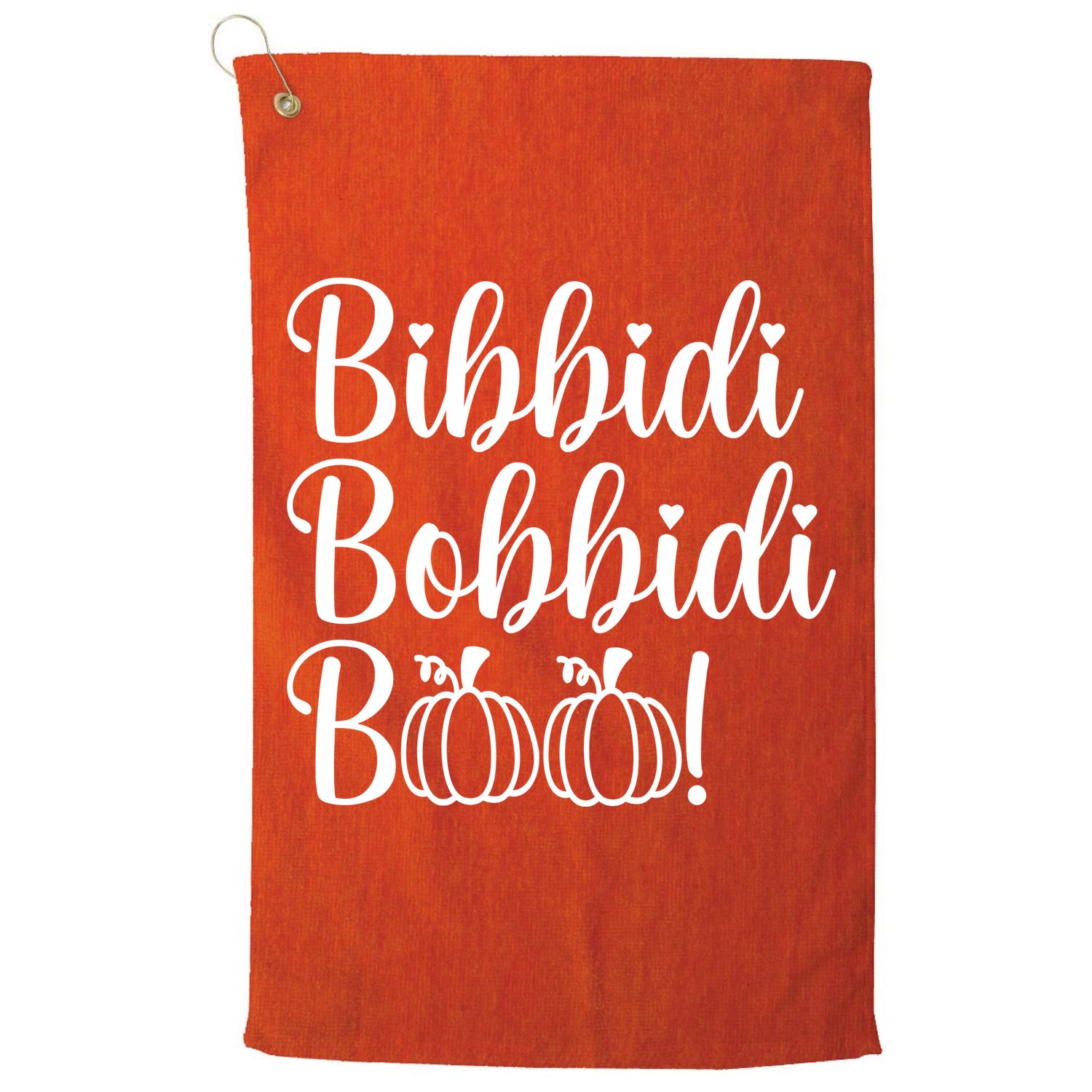 Bibbidi Bobbidi Boo Cute Halloween Golf Towel