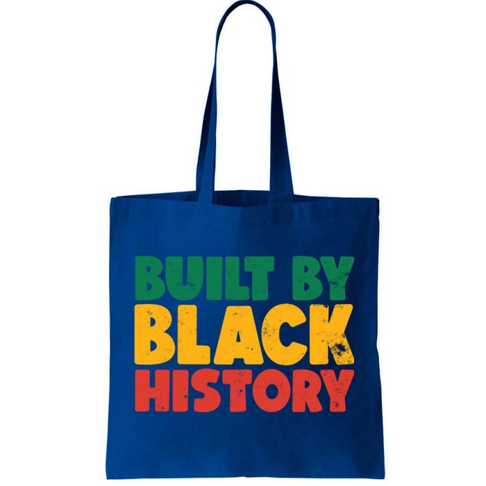 Built By Black History Month Juneteenth Black Pride Gift Tote Bag