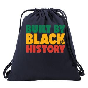 Built By Black History Month Juneteenth Black Pride Gift Drawstring Bag