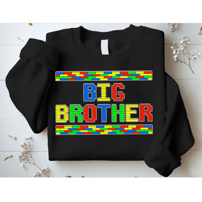 Big Brother Building Blocks Bricks Sweatshirt