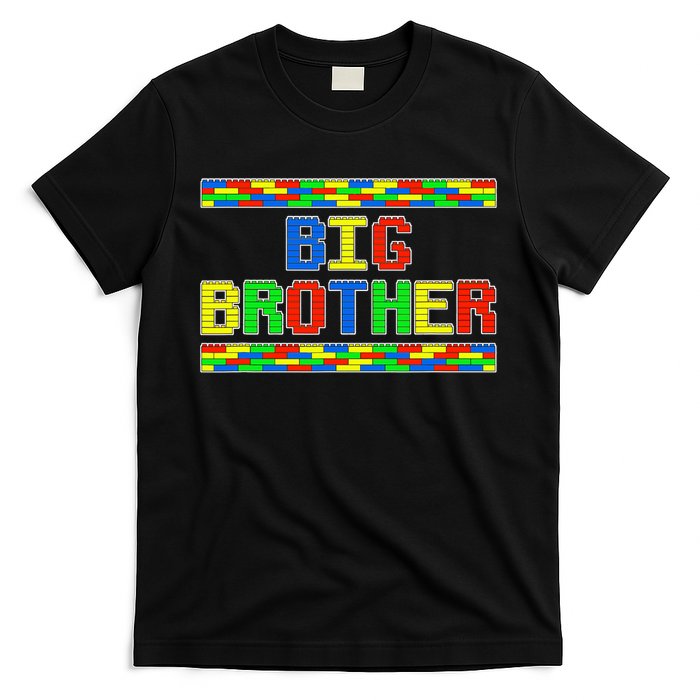 Big Brother Building Blocks Bricks T-Shirt