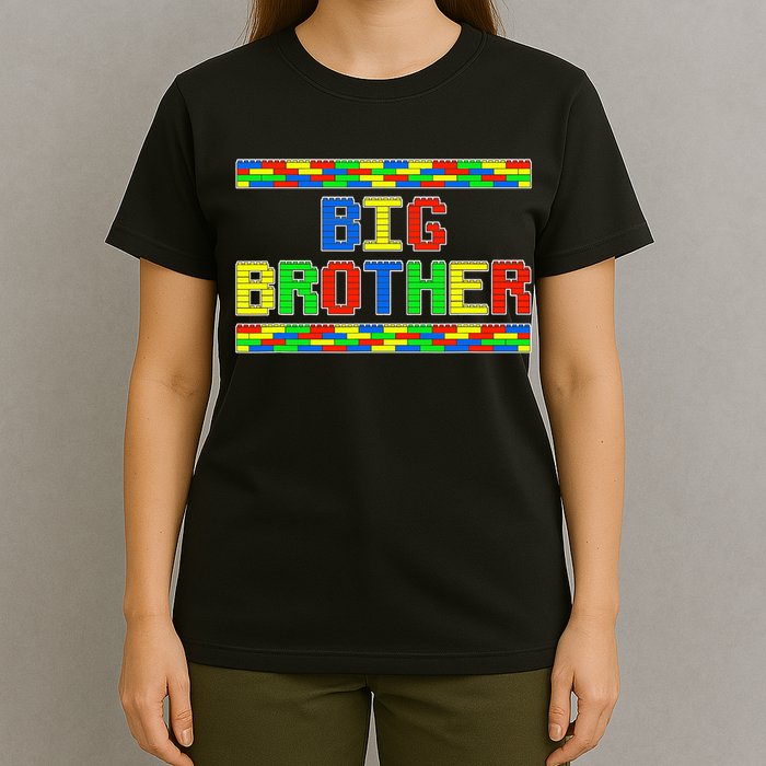 Big Brother Building Blocks Bricks T-Shirt