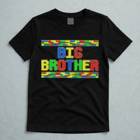 Big Brother Building Blocks Bricks T-Shirt