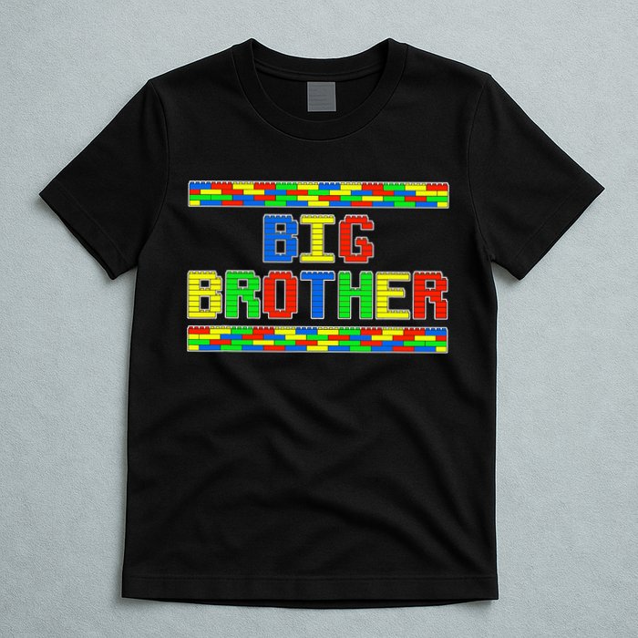 Big Brother Building Blocks Bricks T-Shirt