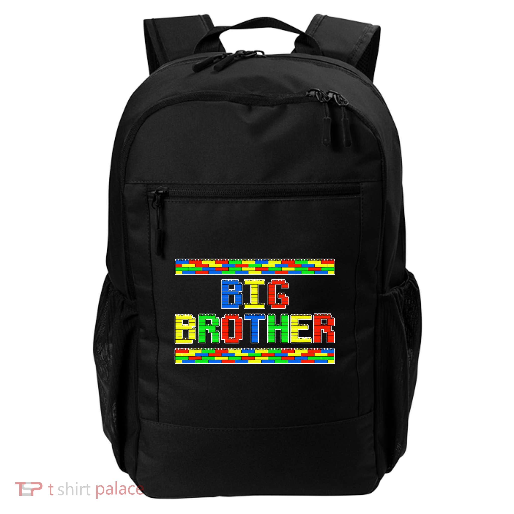 Big Brother Building Blocks Bricks Backpack