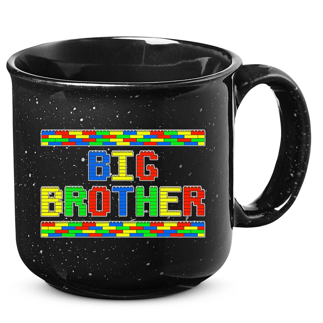Big Brother Building Blocks Bricks 15oz Campfire Ceramic Mug