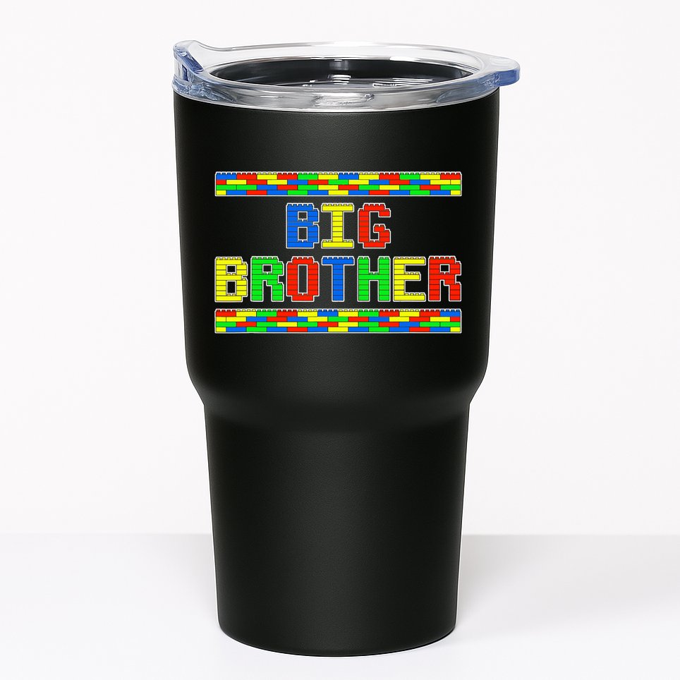Big Brother Building Blocks Bricks Tumbler