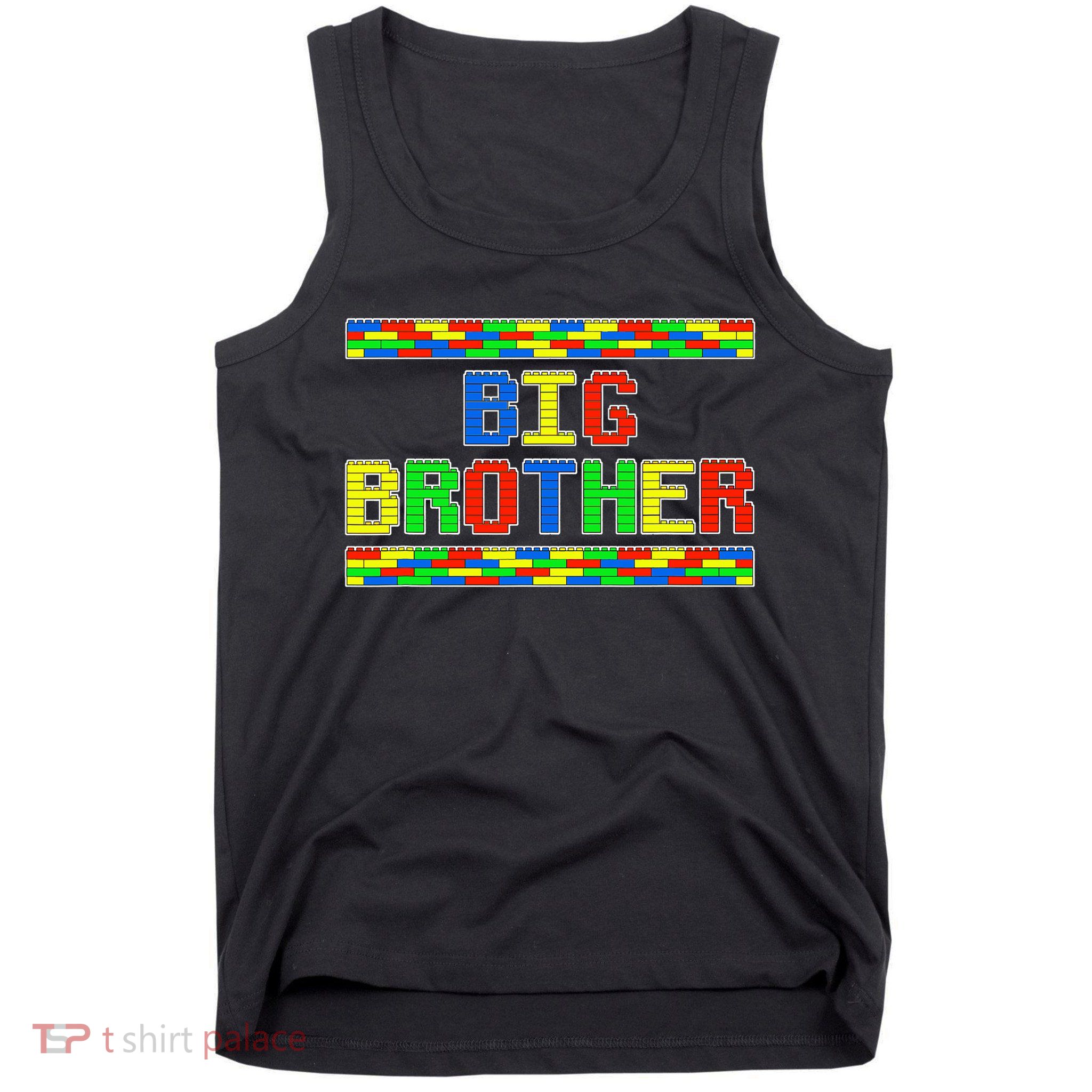 Big Brother Building Blocks Bricks Tank Top