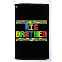 Big Brother Building Blocks Bricks Golf Towel