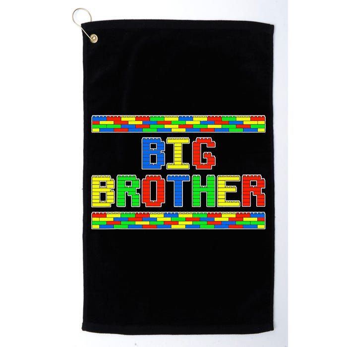 Big Brother Building Blocks Bricks Golf Towel