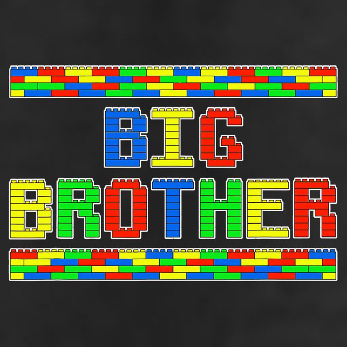 Big Brother Building Blocks Bricks Golf Towel