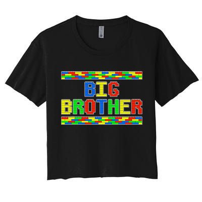 Big Brother Building Blocks Bricks Crop Top