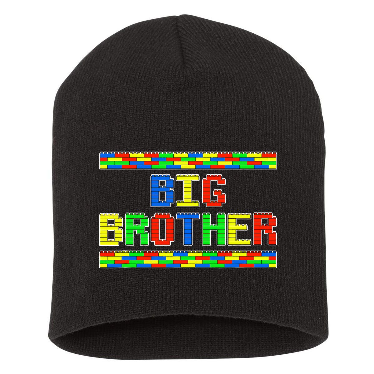 Big Brother Building Blocks Bricks Short Acrylic Beanie