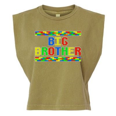 Big Brother Building Blocks Bricks Garment-Dyed Women's Muscle Tee