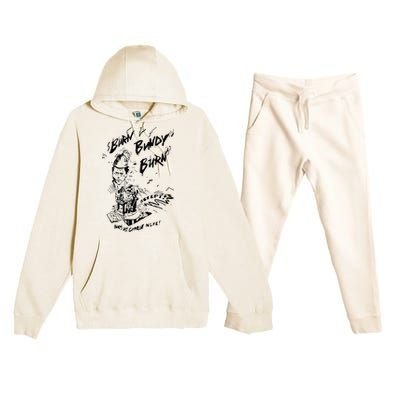 Burn Bundy Burn Premium Hooded Sweatsuit Set