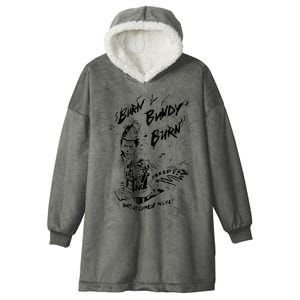 Burn Bundy Burn Hooded Wearable Blanket