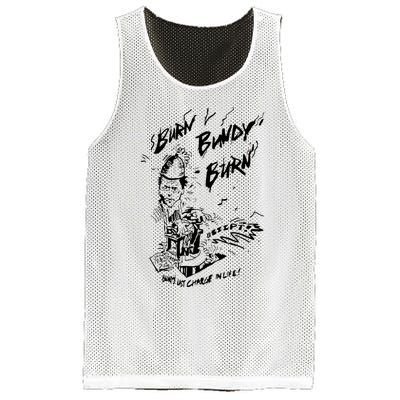 Burn Bundy Burn Mesh Reversible Basketball Jersey Tank