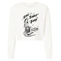 Burn Bundy Burn Cropped Pullover Crew