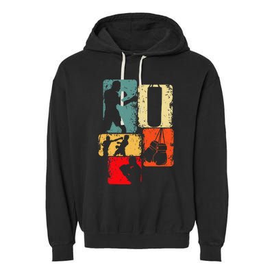 Boxer Boxing Garment-Dyed Fleece Hoodie