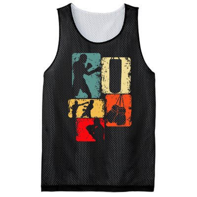 Boxer Boxing Mesh Reversible Basketball Jersey Tank