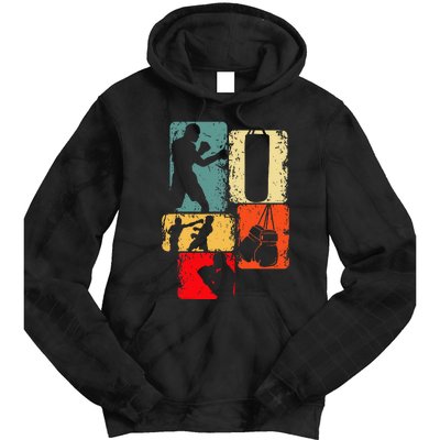 Boxer Boxing Tie Dye Hoodie