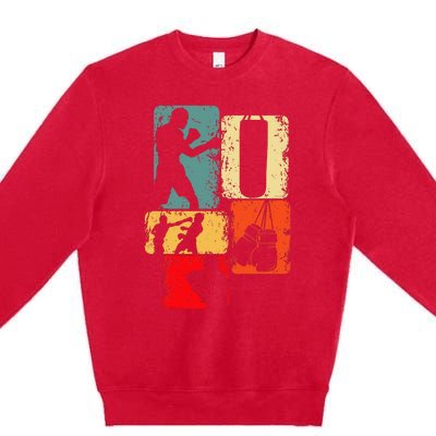 Boxer Boxing Premium Crewneck Sweatshirt