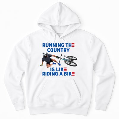Biden Bike Bicycle Running The Country Is Like Riding A Bike Hoodie