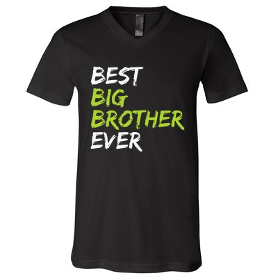 Best Big Brother Ever V-Neck T-Shirt