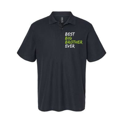 Best Big Brother Ever Softstyle Adult Sport Polo