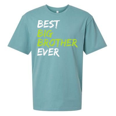 Best Big Brother Ever Sueded Cloud Jersey T-Shirt