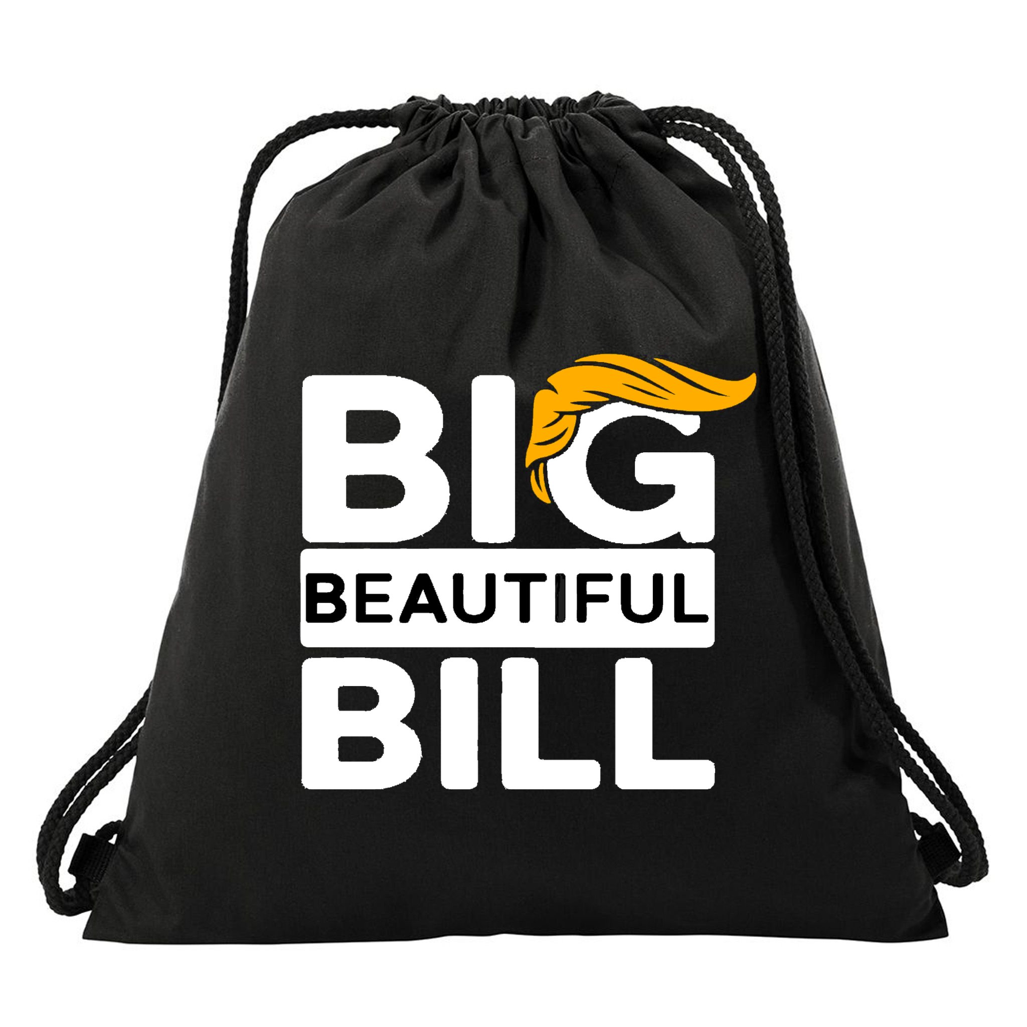 Big Beautiful Bill Donald Trump Drawstring Bag