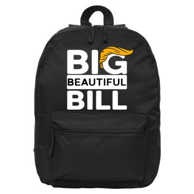 Big Beautiful Bill Donald Trump 16 in Basic Backpack