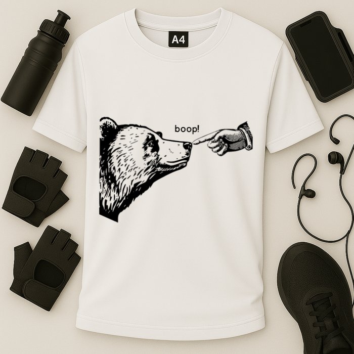 Boop Bear Cooling Performance Crew T-Shirt