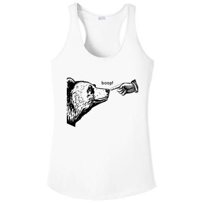 Boop Bear Ladies PosiCharge Competitor Racerback Tank