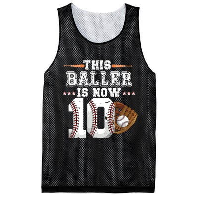Boy Baseball Birthday age 10 Sports themed birthday Mesh Reversible Basketball Jersey Tank