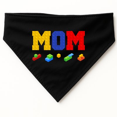 Builder Building Blocks Mom USA-Made Doggie Bandana