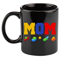 Builder Building Blocks Mom 11oz C Handle Ceramic Mug