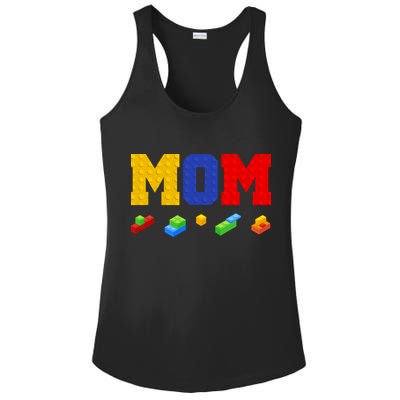 Builder Building Blocks Mom Ladies PosiCharge Competitor Racerback Tank