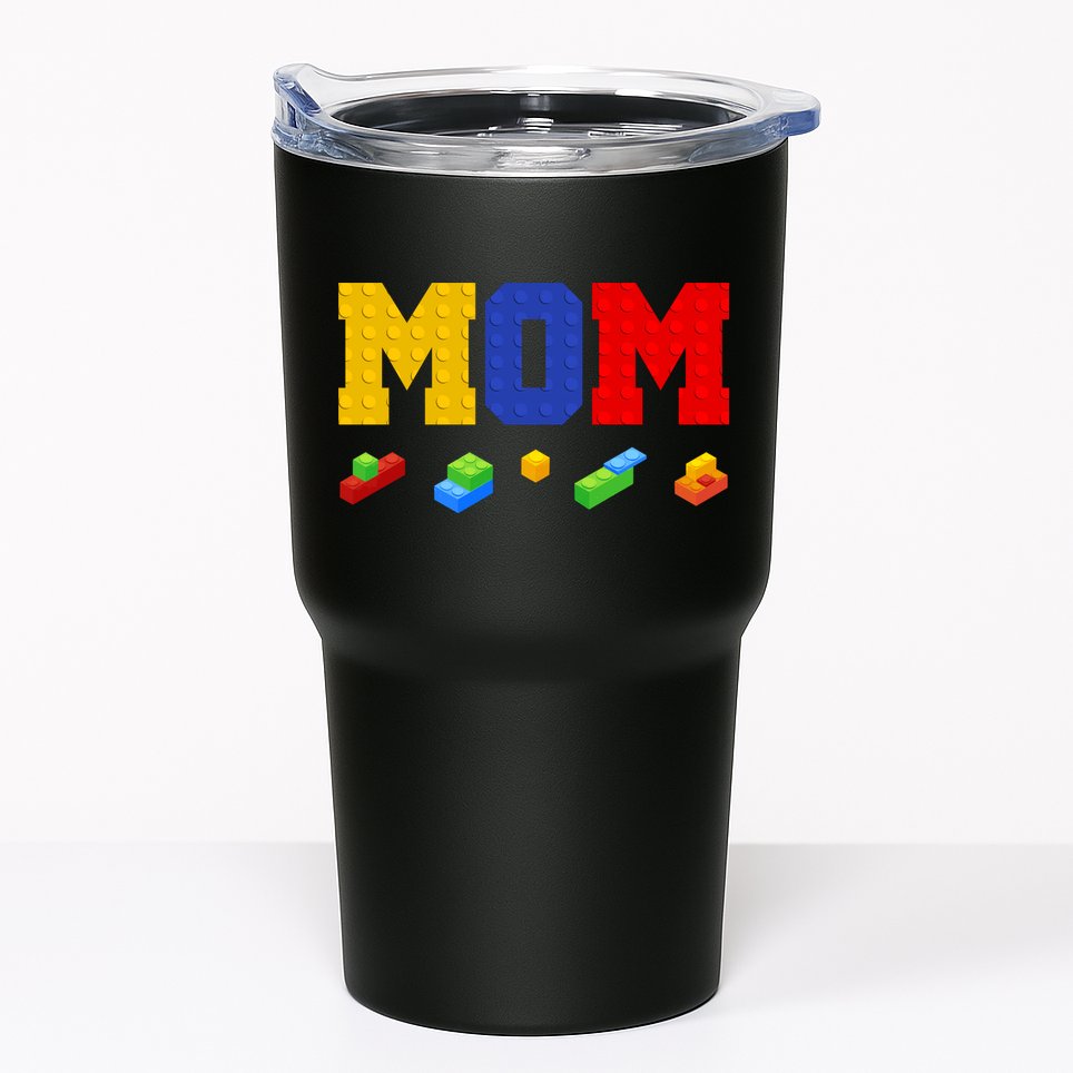 Builder Building Blocks Mom Tumbler