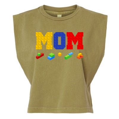 Builder Building Blocks Mom Garment-Dyed Women's Muscle Tee