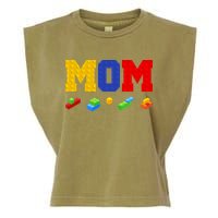 Builder Building Blocks Mom Garment-Dyed Women's Muscle Tee