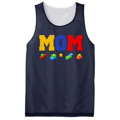 Builder Building Blocks Mom Mesh Reversible Basketball Jersey Tank