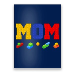 Builder Building Blocks Mom Poster