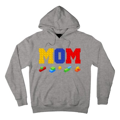 Builder Building Blocks Mom Hoodie