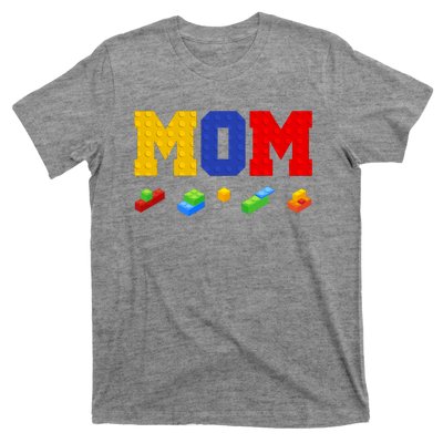 Builder Building Blocks Mom T-Shirt