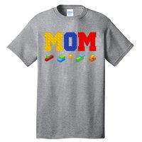 Builder Building Blocks Mom Tall T-Shirt